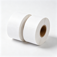 Étiquettes d'expédition Haoxuan OEM, papier thermique direct, impression continue, autocollants adhésifs pour l'expédition de colis