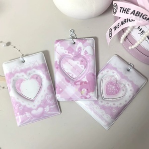Portafotos de PVC con Diseño Personalizado, Nuevo y Regular, para Eventos de Kpop, Lindo Porta Tarjetas de Fotos de Plástico con Llavero - Product Image 6