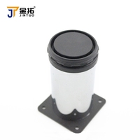 Pieds de meubles réglables en hauteur multi-niveaux en acier inoxydable de 100 mm pour canapé, table, lit, armoire, salon, utilisation domestique Jintuo D-138