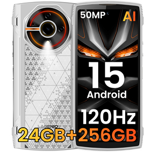 โทรศัพท์มือถือ Panther 2 Pro รุ่นทนทาน หน้าจอ 6.7 นิ้ว HD+ 120Hz ความจุ 8+256GB กล้องหลัง 50MP กล้องหน้า 8MP ชิปประมวลผล Unisoc T7250 แบตเตอรี่ 5150mAh รองรับชาร์จเร็ว 18W โทรศัพท์ LAGENIO - Product Image 1