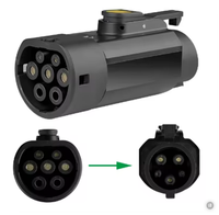 Convertisseur 7KW CCS1 GBT vers Type1, adaptateur de charge pour véhicule électrique 32A (neuf)