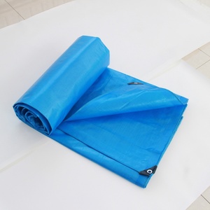 Bâche PE imperméable en tissu tissé HDPE Plandeka avec oeillets - Product Image 3