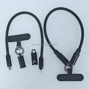 In Store เชือกถักสีดำ30ซม. 60W C TO C ,C TO L <span class=keywords><strong>สาย</strong></span>ดาต้าสำหรับ iPhone 14/15/16 PRO MAX - Product Image 3