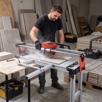 Machine de découpe de dalles de marbre FYZ-70-1200, longueur maximale 1200 mm, épaisseur 30 mm, 2300 W, 69 kg, facile à utiliser, outils pour carreaux de céramique