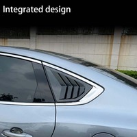 BYD King voiture arrière Triangle fenêtre requin joue garniture nouveau Style accessoires extérieurs pour évent latéral fenêtre revêtement d'habillage