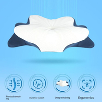 Oreiller orthopédique en mousse à mémoire de forme, ergonomique, OEM, oreiller de lit, de cou, de douleur cervicale, pour dormir