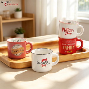 <span class=keywords><strong>Tasse</strong></span> en céramique <span class=keywords><strong>personnalisée</strong></span> sur le thème Famille et Amis, avec ruban vintage et slogan, en porcelaine, idéale pour cadeau familial ou entre amis, vente en gros - Product Image 3