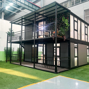 Villa prefabrik evler Modern lüks tasarım benzersiz ev konteyner iki hikaye konteyner ev - Product Image 1