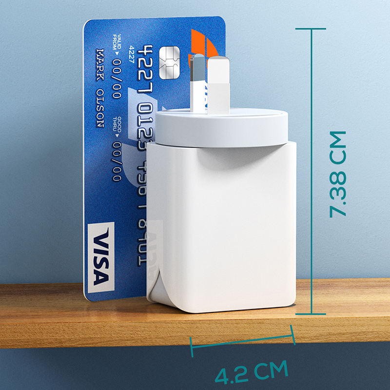 ปลั๊ก AU ที่ชาร์จติดผนัง PD สีขาว