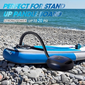 <span class=keywords><strong>Pompe</strong></span> à air électrique numérique Polotrag 12V CC pour voiture, <span class=keywords><strong>gonfleur</strong></span> pour planche de surf, planche à pagaie gonflable - Product Image 5
