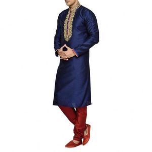 2019 Online Pakistani Kurta Shalwar India Fashion Dubai Islamic <strong>Tunics</strong> for <strong>Men</strong> - Product Image 2