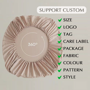 Tùy chỉnh hoa thực vật hoa in tấm ga trải giường thiết lập mới bán buôn phản ứng nhuộm bộ đồ giường được làm bằng polyester Điền - Product Image 4