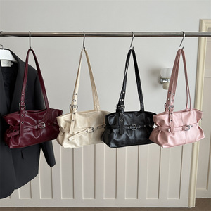 Nuova Borsa Elegante di Grande Capacità, Borsa a <span class=keywords><strong>Tracolla</strong></span> con Scomparto Interno e Cerniera - Product Image 5