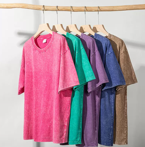 ผู้ผลิตเสื้อยืดเปล่าแบบพิมพ์ลายปักโลโก้ตามสั่ง งานศิลปะส่วนบุคคล ปรับแต่งได้ตามต้องการ - Product Image 5