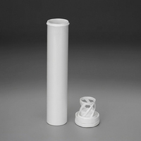 Tube en plastique avec bouchon déshydratant pour comprimé effervescent