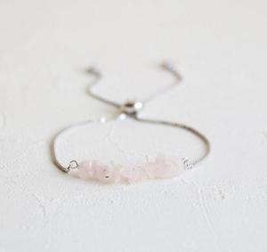 Pulsera Unisex con Dijes de Cristal y Diamantes de Imitación, Diseño Geométrico Bohemio, con Cadena Deslizante de Aleación de Cobre - Product Image 5