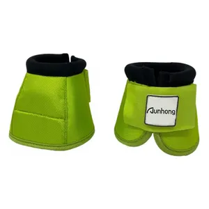 Horse Bell Boots Sets Accept Custom Wholesale Wear-resistant Equestrian Horse Bell Boots