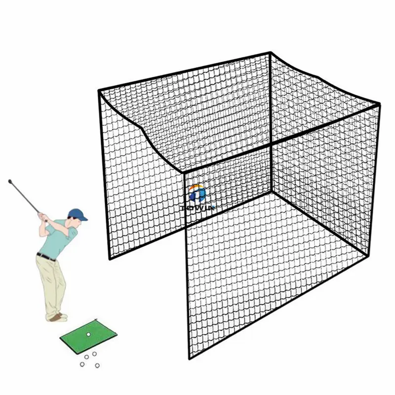 Groothandel Custom Golf Oefennet Kooi 3M 2M 1M Training Hulpmiddelen Buiten Voor Golf Raken Chipping Oefennet