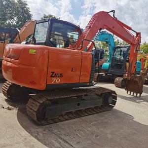 ฮิตาชิรถขุดดิน ZX70ตีนตะขาบ7Ton มือสองแบริ่งปั๊มเกียร์เครื่องยนต์แบบญี่ปุ่น - Product Image 4