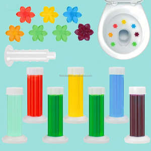 香り豊かな環境にやさしい小型デオドラントジェルフラワートイレットジェルスタンプ - Product Image 5