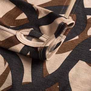 Solarwool Factory OEM/ODM Hoodie imprimé <span class=keywords><strong>camouflage</strong></span> en laine mérinos pour hommes, pêche et <span class=keywords><strong>chasse</strong></span> - Product Image 2