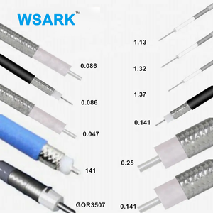Câble coaxial RF WSARK 50 ohms à faible perte <span class=keywords><strong>LMR200</strong></span> LMR400 avec conducteur en cuivre pour projet de couverture de réseau sans fil - Product Image 3