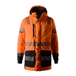เสื้อแจ็คเก็ตทำงานสำหรับผู้ชาย ทนทาน ใช้งานหนัก พร้อมช่องเก็บของอเนกประสงค์ มองเห็นได้ชัดเจน เหมาะสำหรับงานอุตสาหกรรม สำหรับผู้ชายที่มีทักษะ - Product Image 1