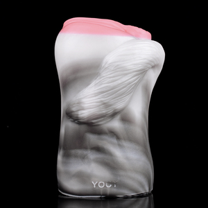 <span class=keywords><strong>Masturbador</strong></span> Masculino de Doble Canal Fantasy Bunny, Juguete Erótico de Silicona Inspirado en Animales con Textura Suave y Realista - Product Image 4