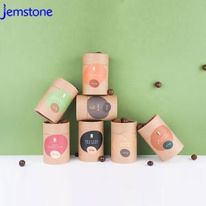 Emballage de boîte en carton kraft de qualité alimentaire, recyclable, de luxe, sur mesure, pour les grains de café, la poudre de cacao, les bougies, le thé, les tubes en papier - Product Image 2