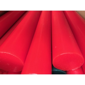 VULKOLLAN 90 SHORE ROJO Poliuretano Barras Redondas D.50x500mm - Product Image 1