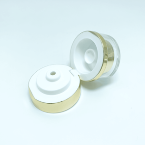Capuchon de tube cosmétique en acrylique transparent à visser, fermeture de tube en plastique, emballage personnalisé avec logo pour les soins de la peau et le maquillage - Product Image 4