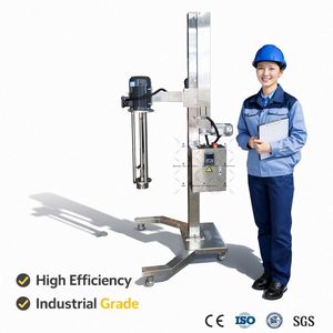 Mezclador Industrial de Alta Velocidad para Dispersar Aceite y Crema, Homogeneizador, Emulsionador, Mezclador Silverson de Alto Cizallamiento - Product Image 6