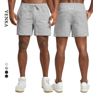 <span class=keywords><strong>Pantalones</strong></span> Deportivos de Punto de Dos Tonos para <span class=keywords><strong>Hombre</strong></span>, para Yoga, <span class=keywords><strong>Senderismo</strong></span>, Viajes Diarios, Transpirables, con Cordón y Bolsillo, Shorts Deportivos para Gimnasio - Product Image 1