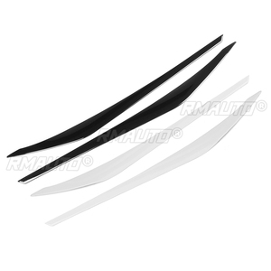 Paire de moulures décoratives en ABS pour phares de voiture Hyundai Elantra AD 2016 2017 2018, autocollant de style automobile - Product Image 2