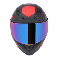 Casque de moto personnalisé à double visière Casque rabattable de haute qualité, approuvé DOT pour adultes femmes hommes