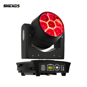 Shehds LED 7*<span class=keywords><strong>40W</strong></span> Bee Eye Đảng Rửa Di Chuyển Đầu Ánh Sáng Ip20 Zoom Rửa Thanh Chiếu Sáng Cho Buổi Hòa Nhạc Dj Disco Sân Khấu Hiển thị - Product Image 1