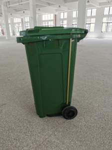Cubo de <span class=keywords><strong>basura</strong></span> de plástico al aire libre de alta calidad 240L, cubo de <span class=keywords><strong>basura</strong></span> con pedal, contenedores de <span class=keywords><strong>basura</strong></span> de riesgo biológ - Product Image 5