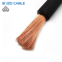 JZD Pure Copper Wire Litzen 25 mm2 35 mm2 50 mm2 70 mm2 95 mm2 Elektrokabel Super Flex Schweiß kabel 2/0 1/0 Ofc Power Wire