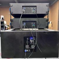 SA212 double 12 pouces 2 voies line array haut-parleur professionnel scène audio système de son actif passif pour événement en plein air