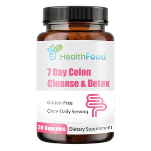 OEM ODM 7Day Colon Cleanse and Detox Capsules with Senna Leaf Support Digestive Health 7Day Colon Cleanse and Detox Capsules - Product Image 1
