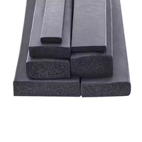 Bande d'étanchéité en caoutchouc éponge rectangulaire, bande d'étanchéité en mousse de caoutchouc, bande d'étanchéité EPDM
