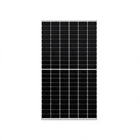 Panneau solaire monocristallin PERC bifacial AILI 200W demi-cellule, cadre en alliage d'aluminium anodisé, efficacité de 23,5 % pour balcon