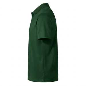 Polo en coton mélangé pour homme, col classique, manches courtes, uniforme personnalisé, vêtements en gros - Product Image 2