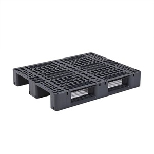 Fournisseur de palettes en plastique antidérapantes à bas prix, palettes euro à neuf pieds robustes, tailles personnalisées - Product Image 4