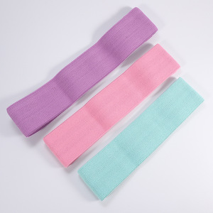 Bande de résistance Aoyuan Yoga 120 lbs, ensemble violet, rose, vert pour fitness, mise en forme du corps, entraînement des fessiers - Product Image 3