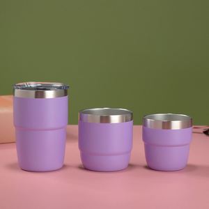 Multi-Size Insulated Stainless Steel Mug, BPA Free <b>Double</b> <b>Wall</b> Vacuum Coffee Cup with Lid, Reusable Travel Mug for Home, - Product Image 2