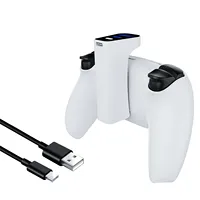 PS5 Gamepad Akku-Pack Wiederaufladbarer Joystick Powerbank 2000mAh Ladekit für PS5 Akku-Pack