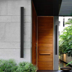 Khách Sạn Vườn Biệt Thự Dải Dòng Đèn Tường Lịch Thi Đấu Chiếu Sáng Hiện Đại Không Thấm Nước Ngoài Trời Dài Dải LED Đèn Tường - Product Image 2