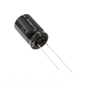 Condensateur traversant à aluviens 1000 µF 20% 35V RADIAL 35ZLH1000MEFCGA12.5X20 - Product Image 1