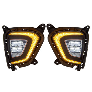 Thiết Kế Mới Đèn <span class=keywords><strong>Led</strong></span> Chạy Ban Ngày Đèn Sương Mù Drl Cho Creta Ix25 2018 - Product Image 2